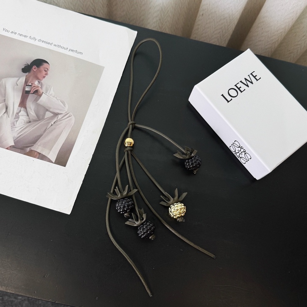 Loewe Black and Gold Berry Charm - Picture 7 of 8